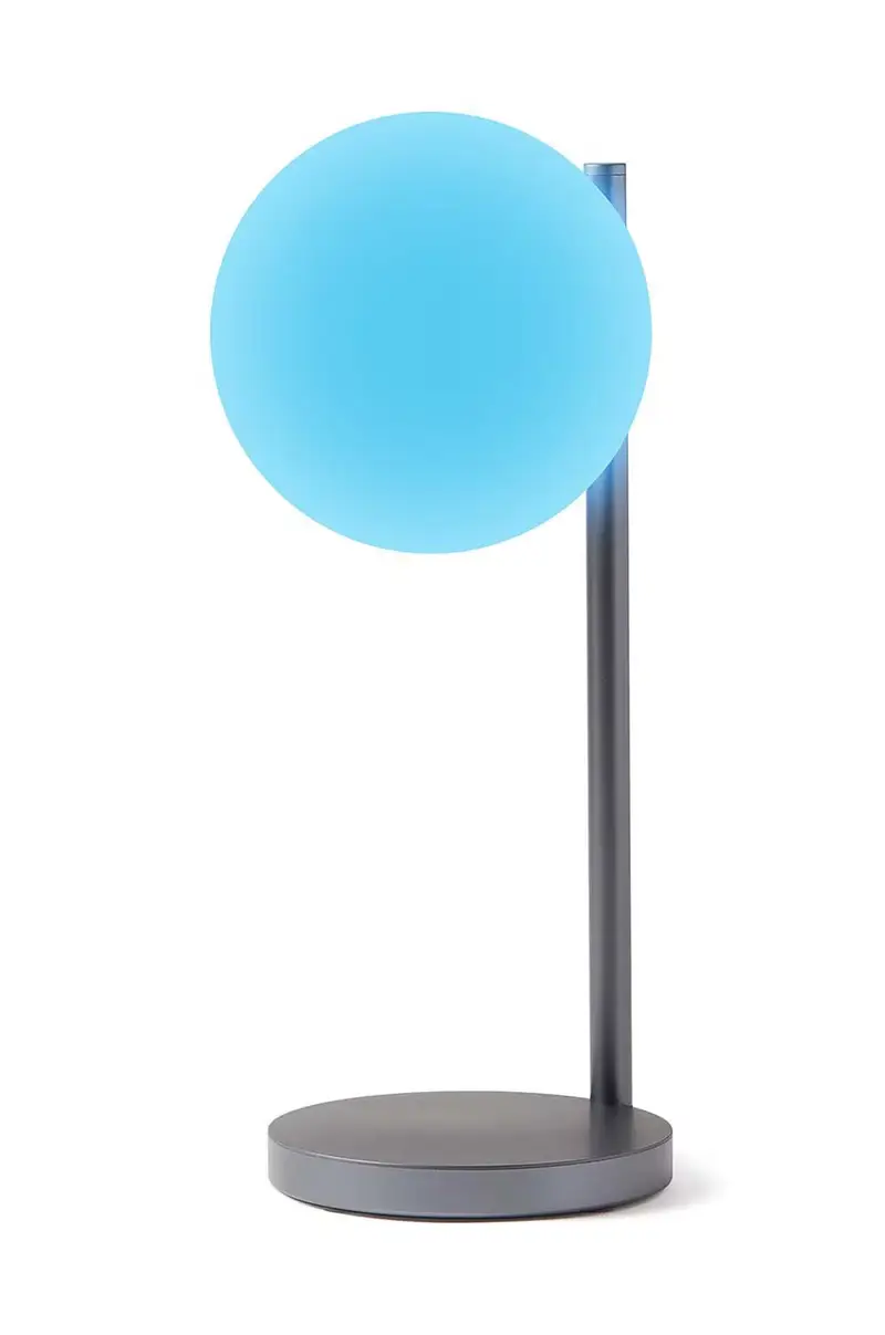 lampada con caricabatterie wirelles Bubble Lamp Nero miniatura 5