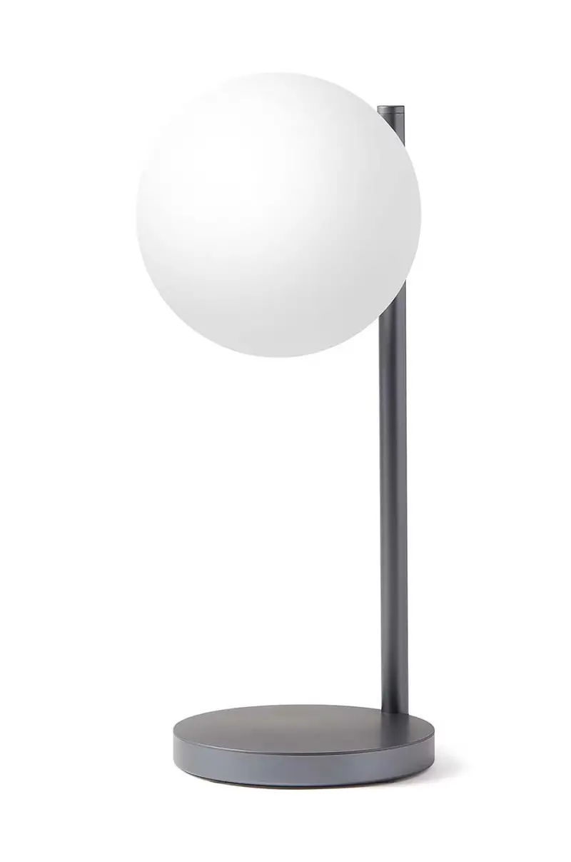 lampada con caricabatterie wirelles Bubble Lamp Nero