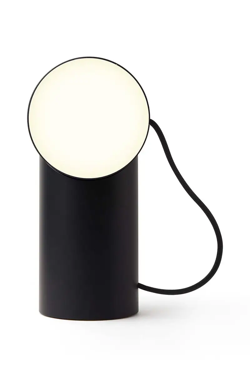 lampada led portatile Orbe Nero miniatura 3