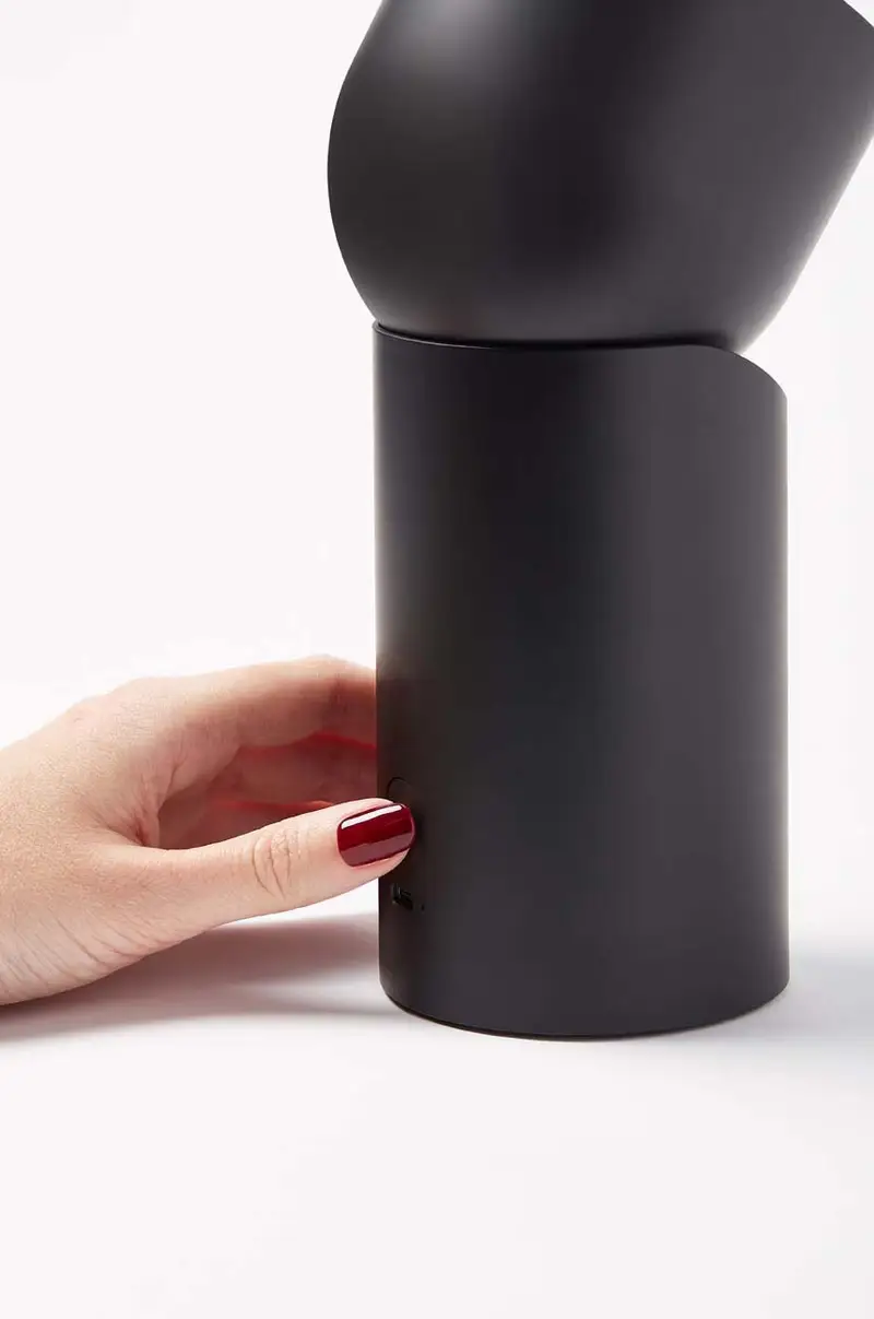 lampada led portatile Orbe Nero miniatura 5