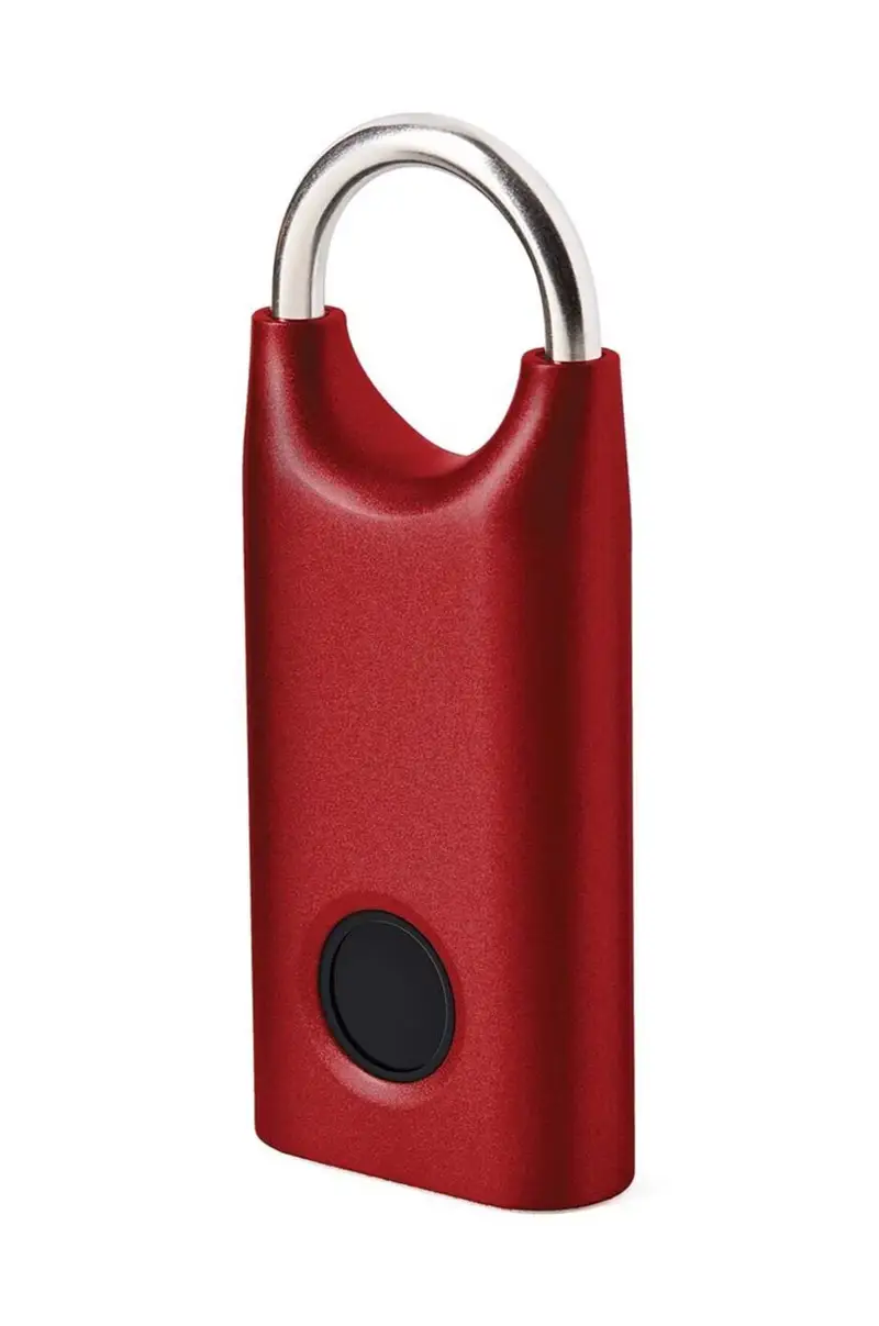 lucchetto per impronte digitali Nomaday Rosso