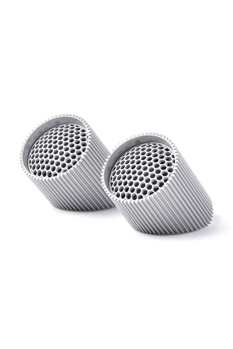set di altoparlanti magnetici bluetooth Ray Speaker pacco da 2 colore grigio