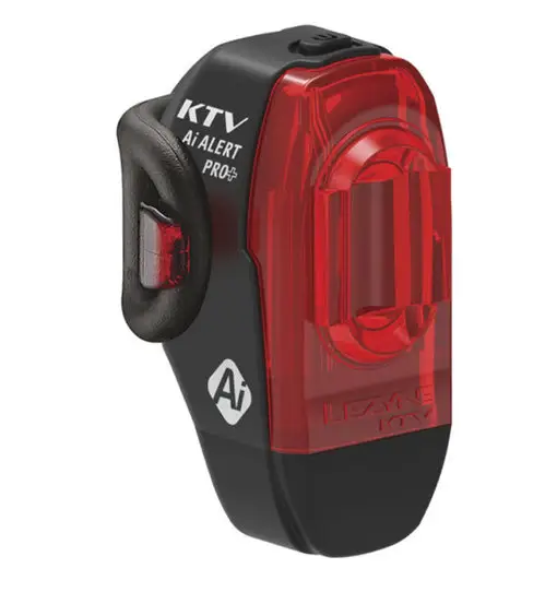 KTV PRO+ Ai ALERT REAR - luce posteriore bici Black