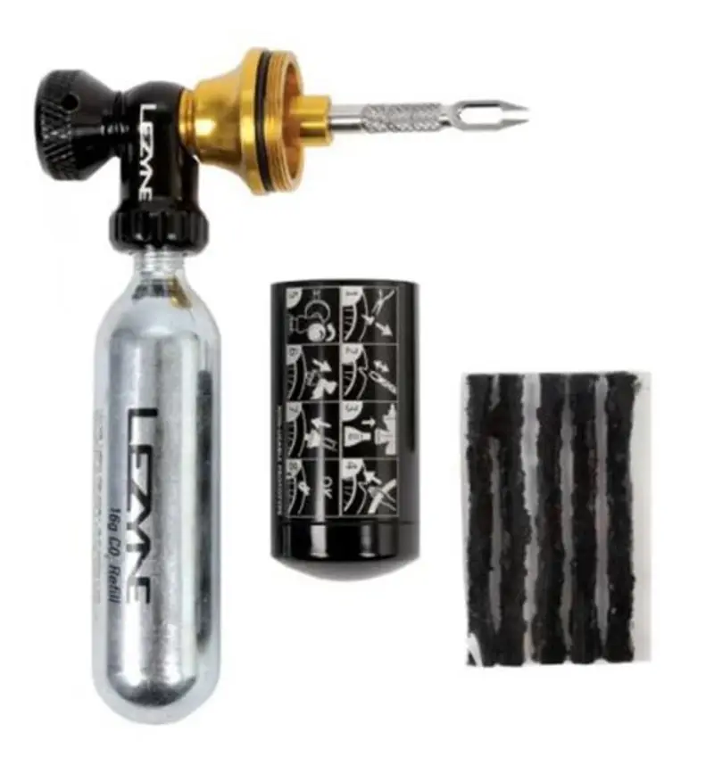 Tubeless CO2 Blaster - kit riparazione tubeless Black