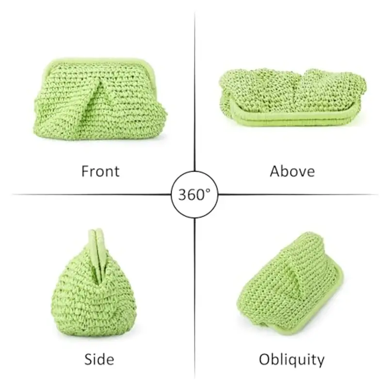 LHHMZ Pochette Donna Verde 1604010 miniatura 2