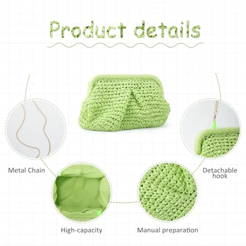 LHHMZ Pochette Donna Verde 1604010 miniatura 3