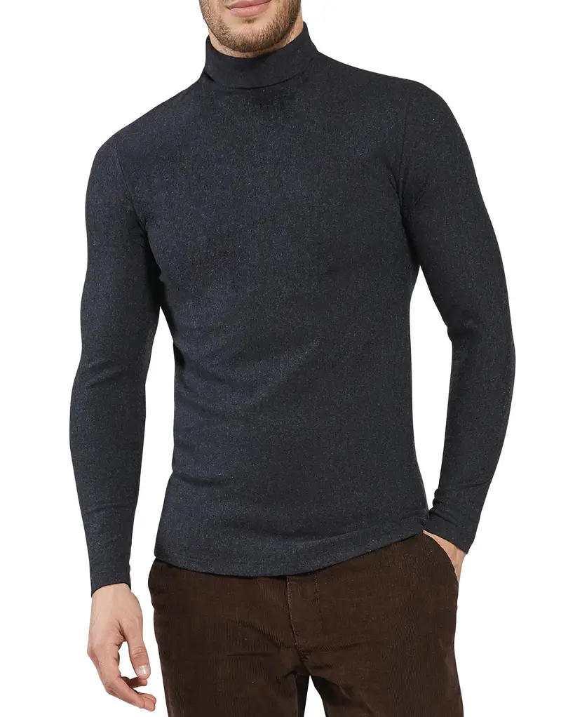 Dolcevita manica lunga uomo, caldo cotone - FUMO 0069 / 4-M