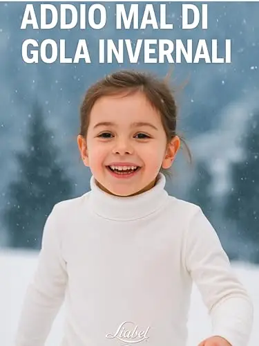 Liabel Lupetto Bambino Caldo Cotone Morbido Dolcevita Bambino Manica Lunga Collo Alto 3 miniatura 3