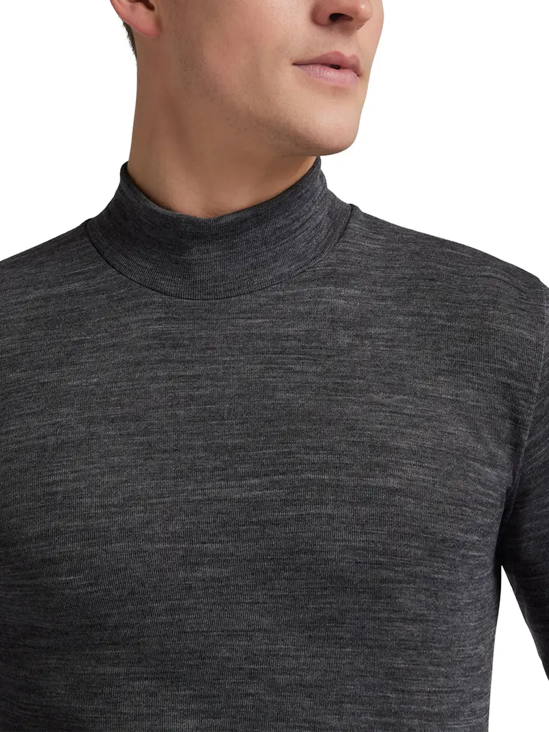 Lupetto manica lunga uomo, misto lana (50%) - COKE 1162 / 3-S