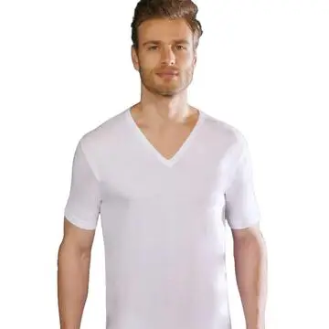 T-SHIRT UOMO SCOLLO V MANICA CORTA LIABEL 3828 1053N