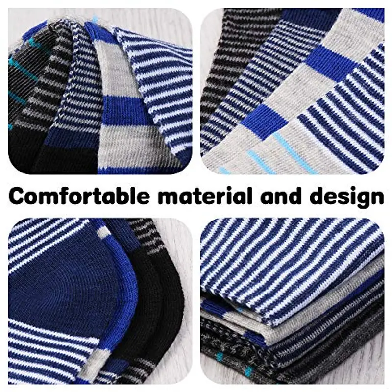 Libella 12 Paia Calzini sneaker bambino ragazzi calzini sneaker bambino colorati 2846 27 miniatura 3