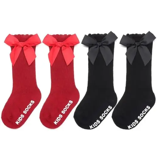 LICHUANUK Calze Donna Rosso 2804438