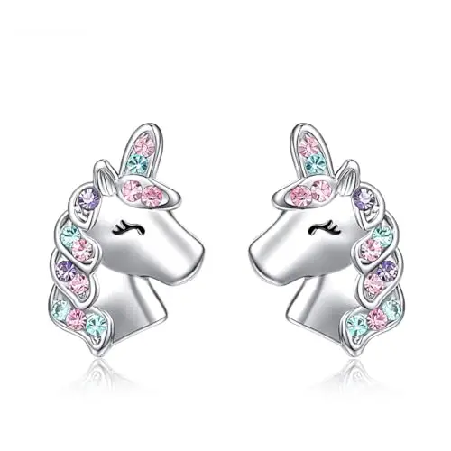 LICHUANUK Orecchini Bambina Argento 3433471