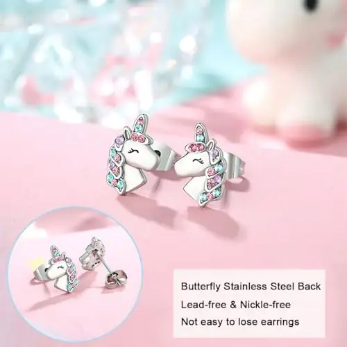 LICHUANUK Orecchini Bambina Argento 3433471 miniatura 3