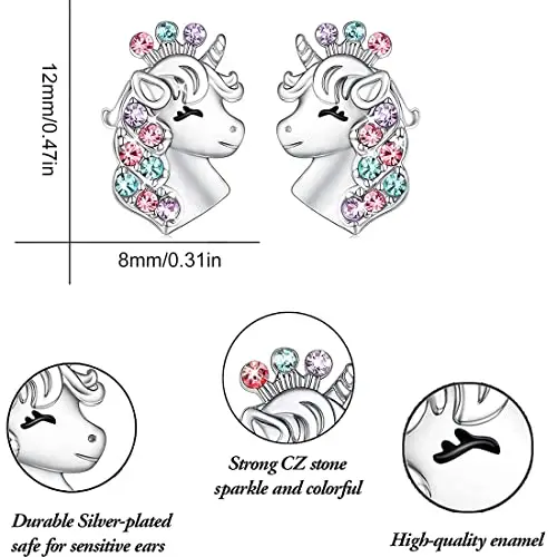 LICHUANUK Orecchini Bambina Argento 3433472 miniatura 2