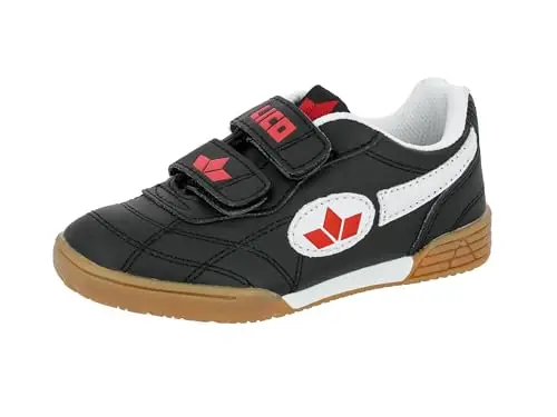 Lico Bernie V, Sneakers, Black/White/Red, 30 EU