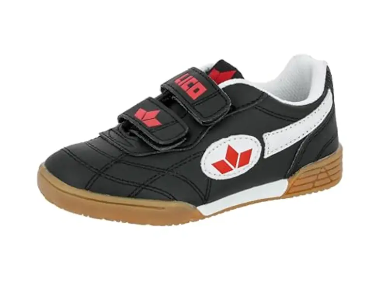 Lico Bernie V, Sneakers, Black/White/Red, 36 EU