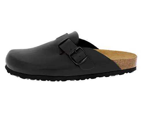 Lico Bioline Clog, Ciabatte Uomo, Nero (Nero/Lemon), 37 EU miniatura 3