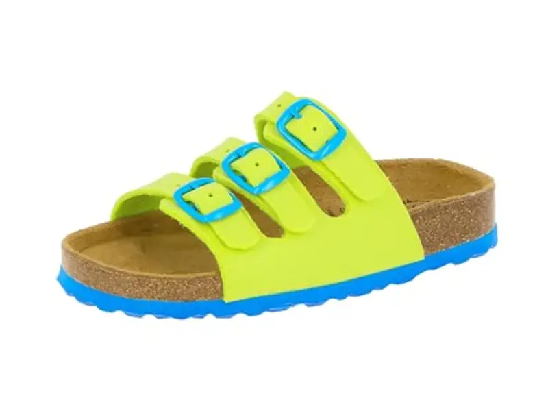 Lico Bioline Kids, Ciabatte Unisex - Bambini e ragazzi, Giallo Lemon Blau Lemon Blau, 30 EU