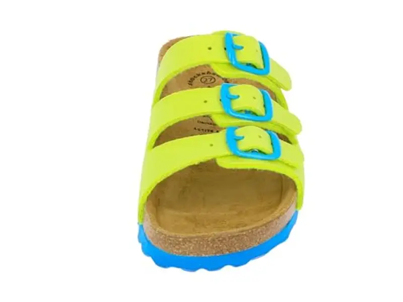 Lico Bioline Kids, Ciabatte Unisex - Bambini e ragazzi, Giallo Lemon Blau Lemon Blau, 30 EU miniatura 3