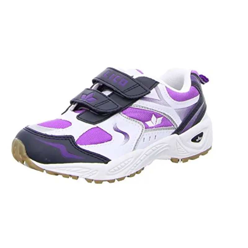 Lico Bob V, Scape per Sport Indoor Unisex - Bambini e ragazzi, Bianco Viola Blu Navy, 30 EU miniatura 2