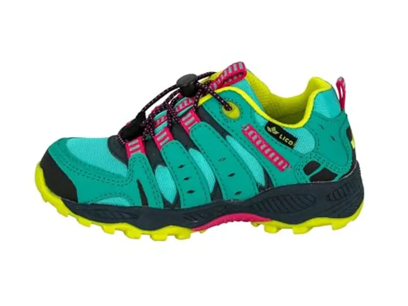 Lico Fremont, Scarpe da Trekking Unisex - Bambini e ragazzi, Turchese Rosa Lemon, 32 EU miniatura 2