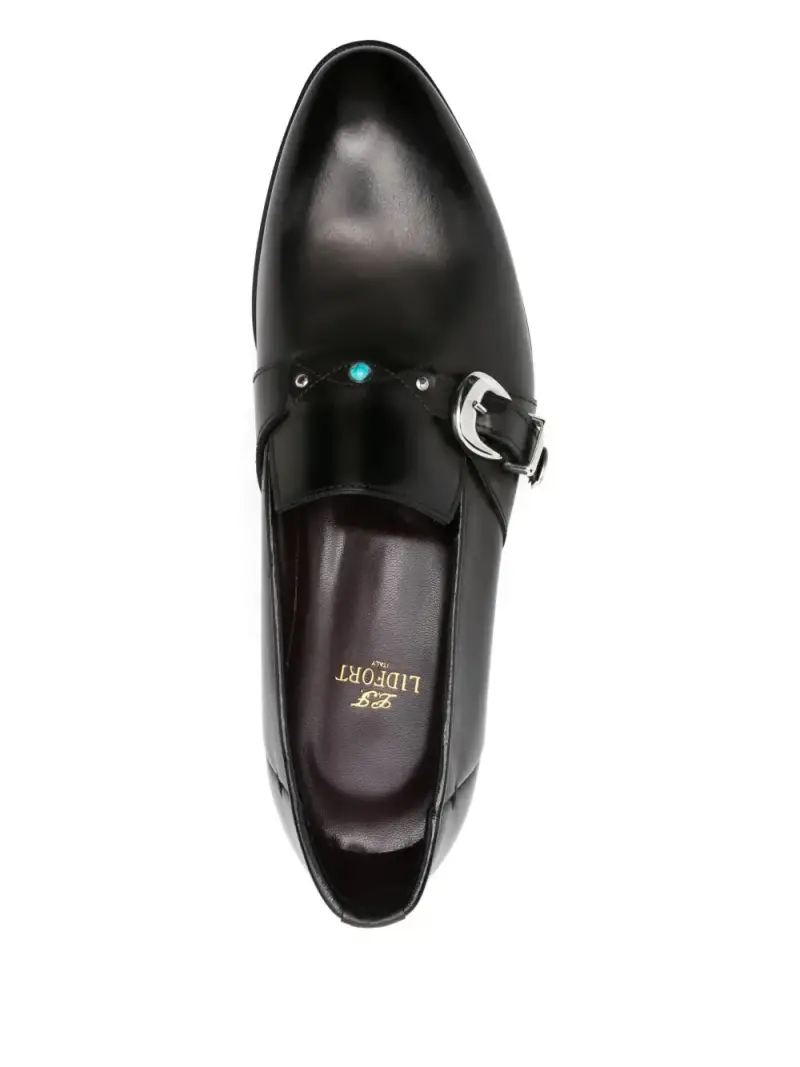 Lidfort Mocassini Donna Nero 4021450 miniatura 2