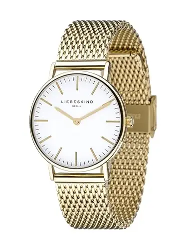 Liebeskind Orologio analogo Quarzo Donna con Cinturino in Acciaio Inossidabile LT-0076 miniatura 2