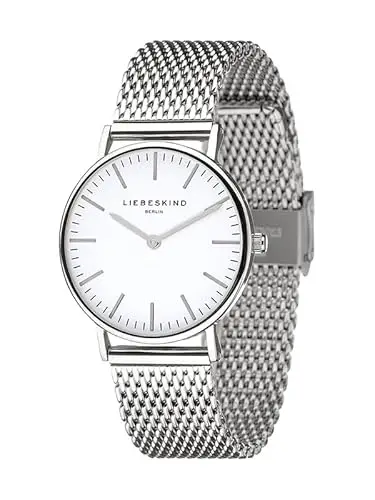 Liebeskind Orologio analogo Quarzo Donna con Cinturino in Acciaio Inossidabile LT-0075 miniatura 2