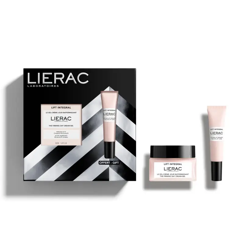 Lift Integral Coffret Natale Gel-Crema Giorno + Lift Integral Occhi - Trattamento antietà pelli mature, Trattamento viso antirughe, Cofanetto a miniatura 3