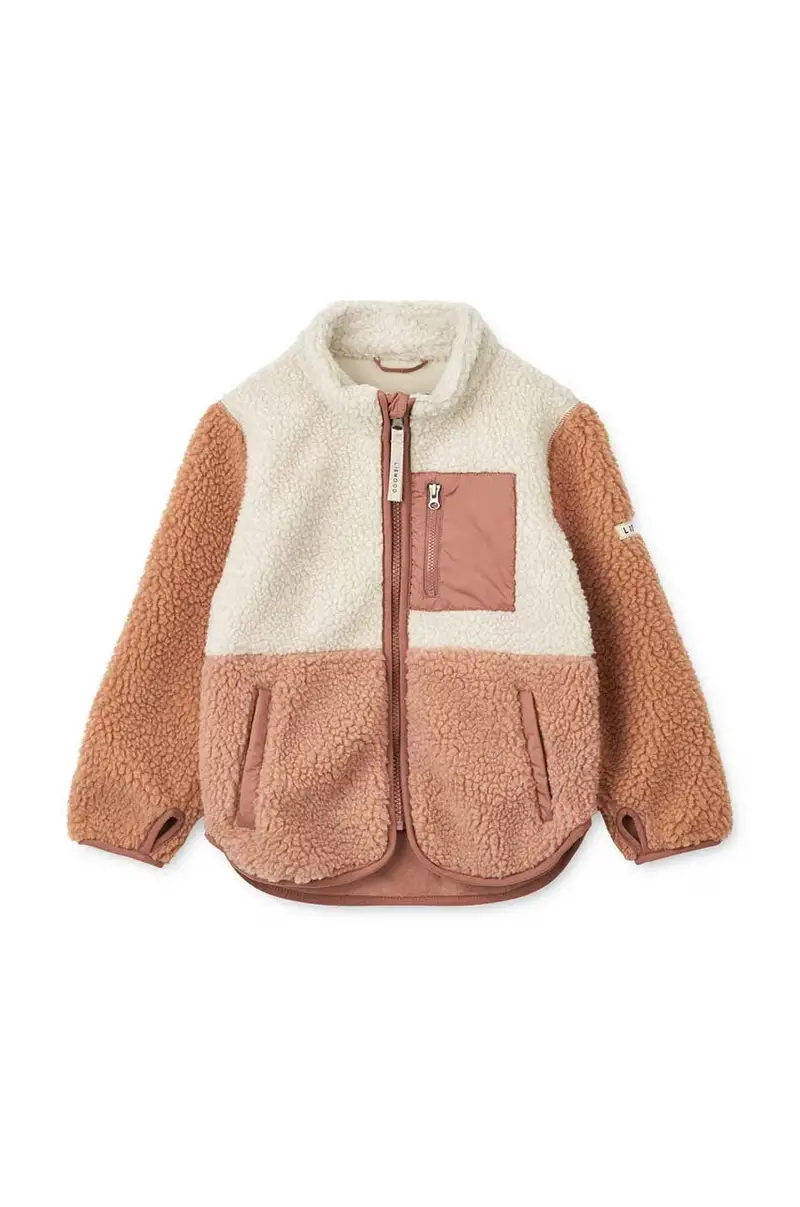 felpa in pile bambini Nolan Pile colore rosa LW19877 miniatura 2