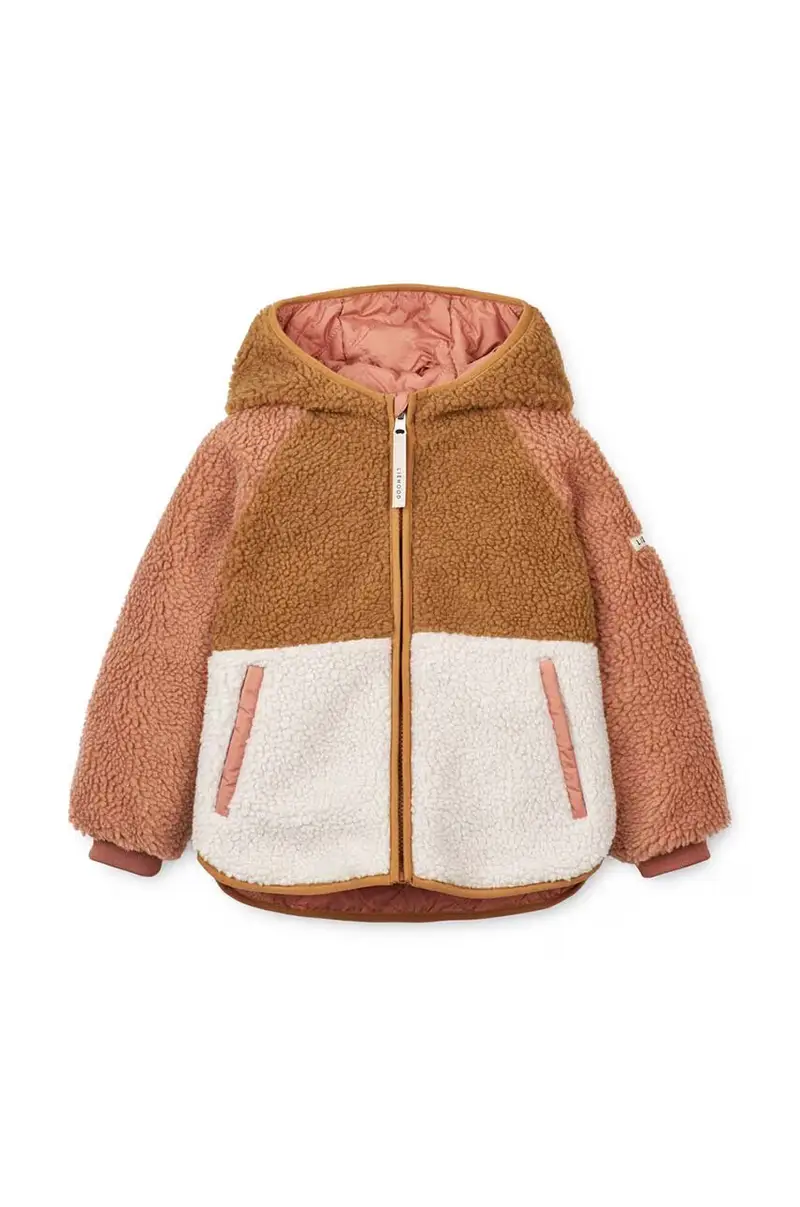 giacca bambino/a bilaterale colore arancione miniatura 4
