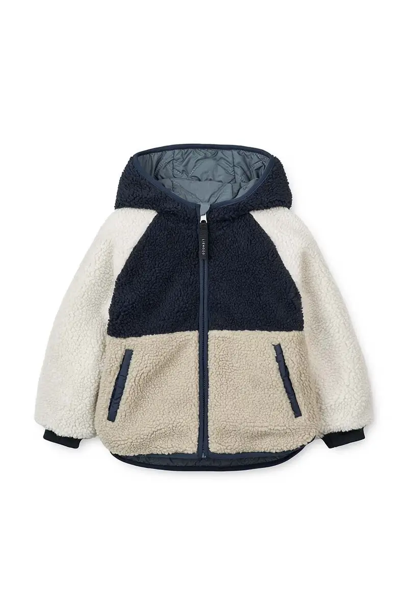 giacca bambino/a bilaterale colore blu miniatura 4