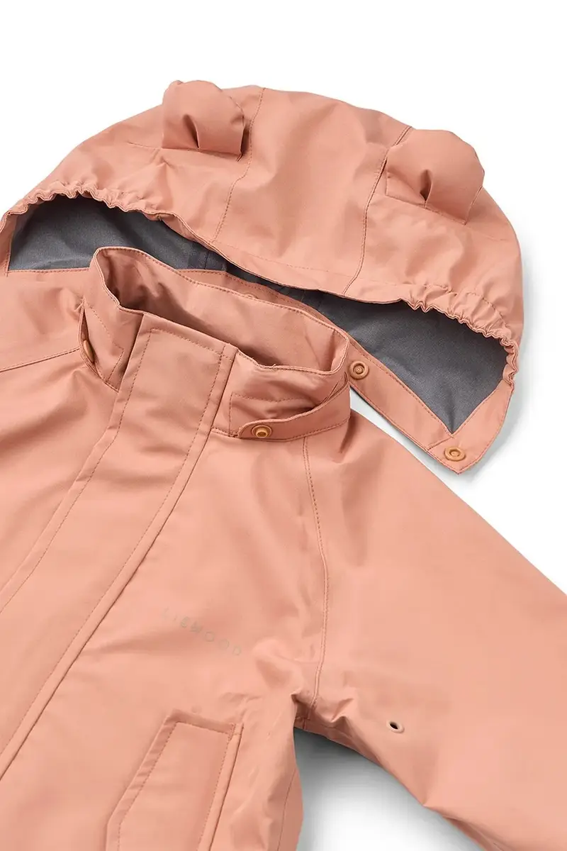 giacca e pantaloni per neonati Manu Rainwear Set colore arancione LW19910 miniatura 5