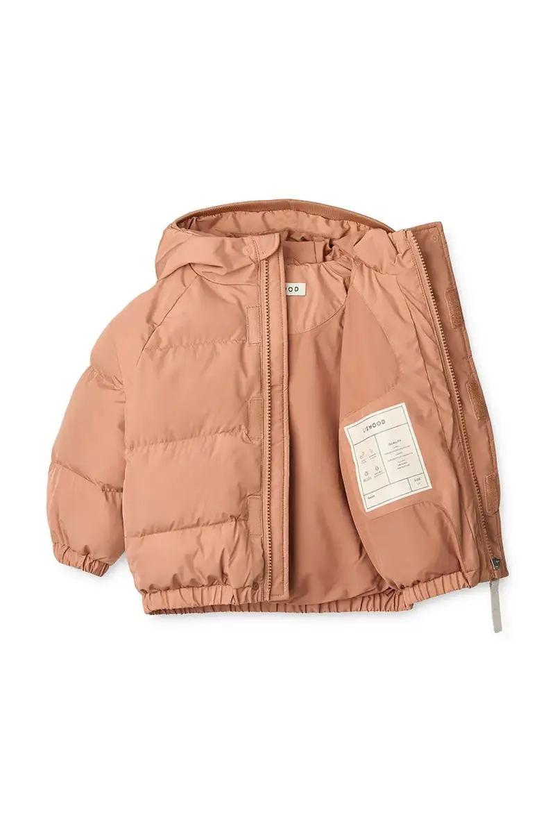 giacca neonato/a Adelina Jacket With Ears colore arancione LW20055 miniatura 3