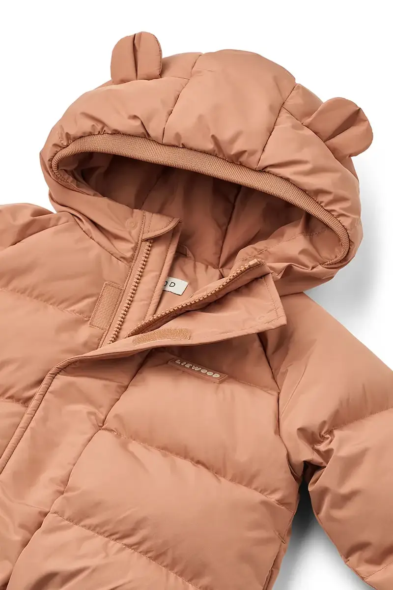 giacca neonato/a Adelina Jacket With Ears colore arancione LW20055 miniatura 4