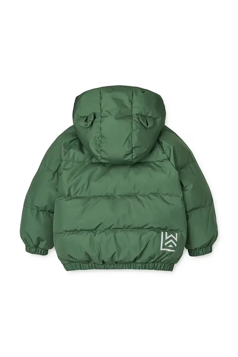 giacca neonato/a Adelina Jacket With Ears colore verde LW20055 miniatura 2