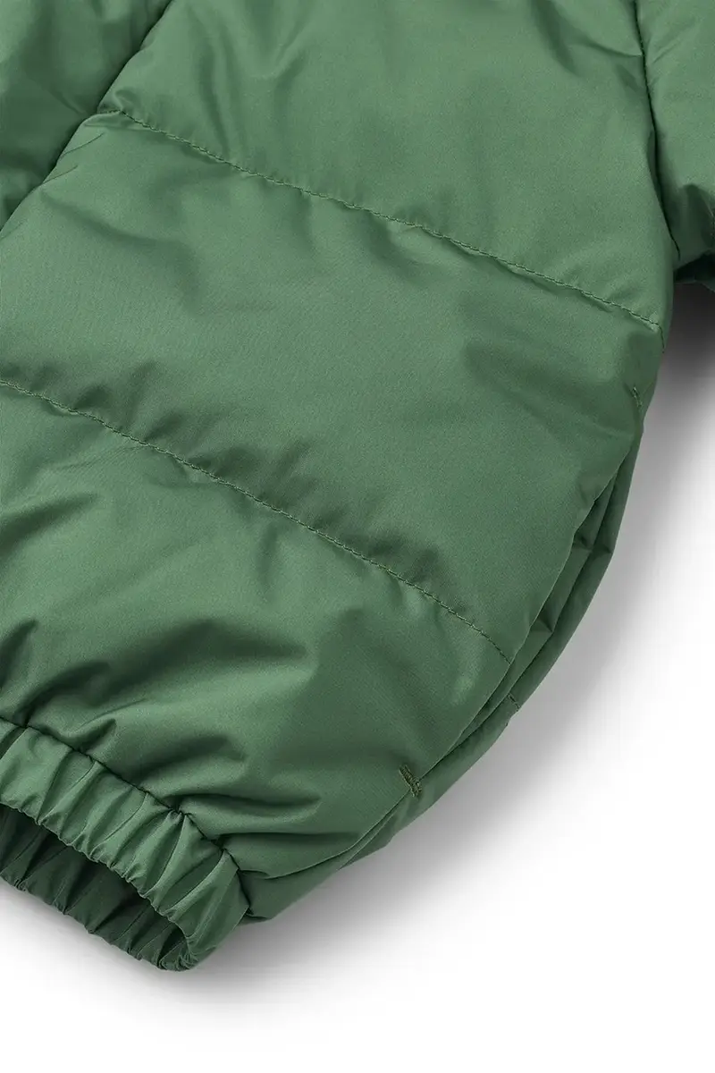 giacca neonato/a Adelina Jacket With Ears colore verde LW20055 miniatura 5