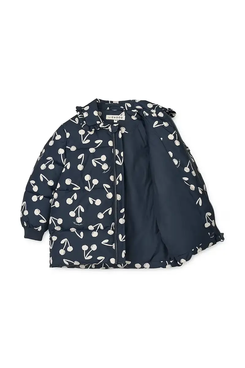 giacca per bambini Anemone Long Jacket colore blu navy LW20194 miniatura 4