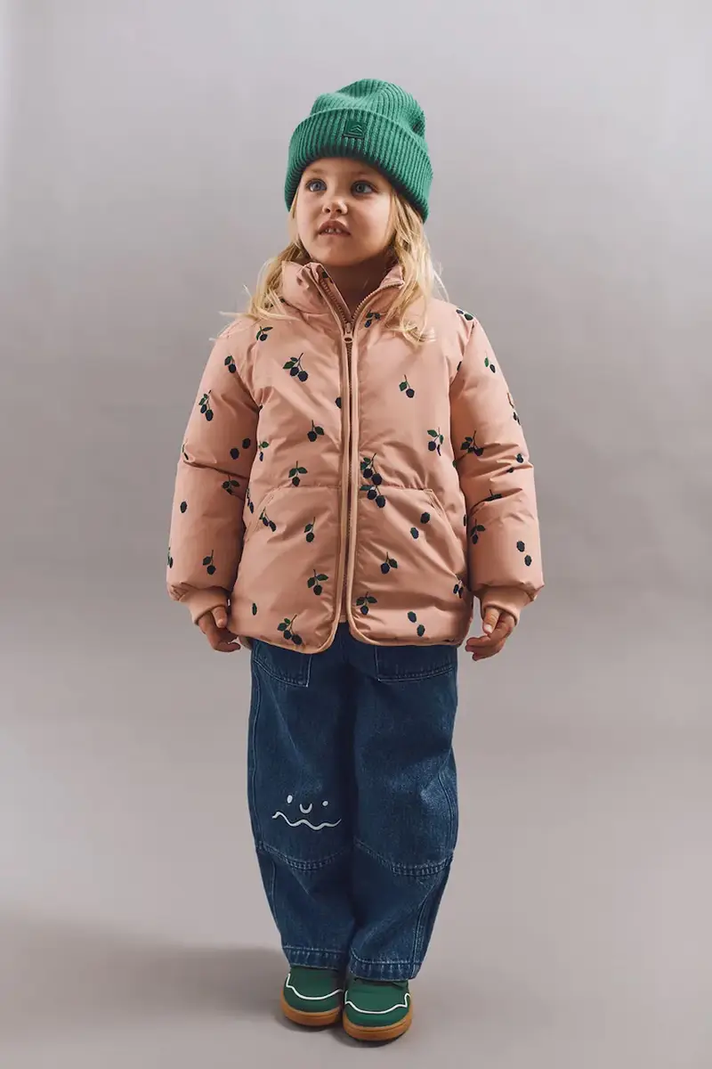 giacca per bambini Brantley Jacket colore arancione LW20056