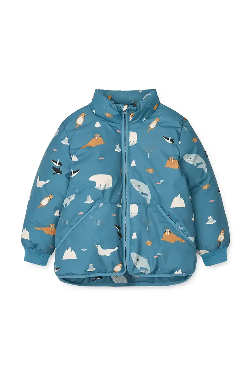 giacca per bambini Brantley Jacket colore blu LW20056