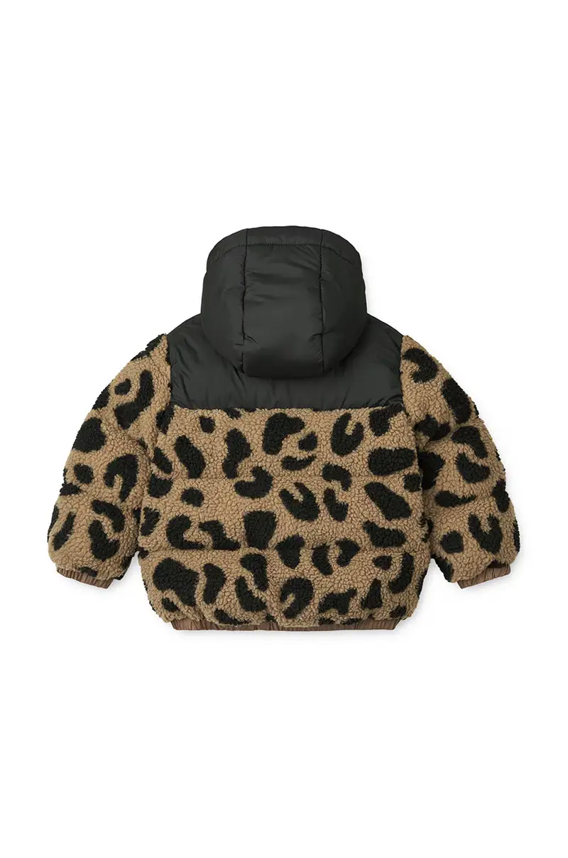 giacca per bambini Niko Pile Jacket colore marrone LW19142 miniatura 3