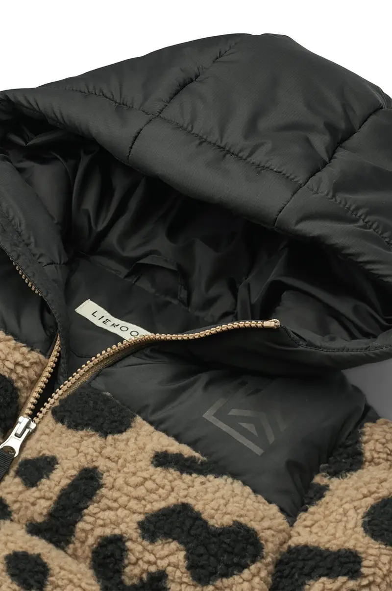 giacca per bambini Niko Pile Jacket colore marrone LW19142 miniatura 4