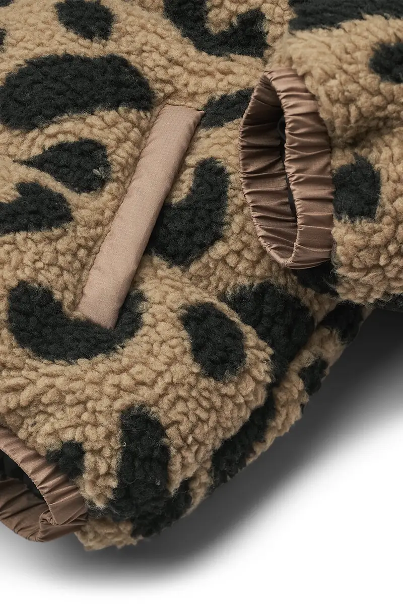 giacca per bambini Niko Pile Jacket colore marrone LW19142 miniatura 5