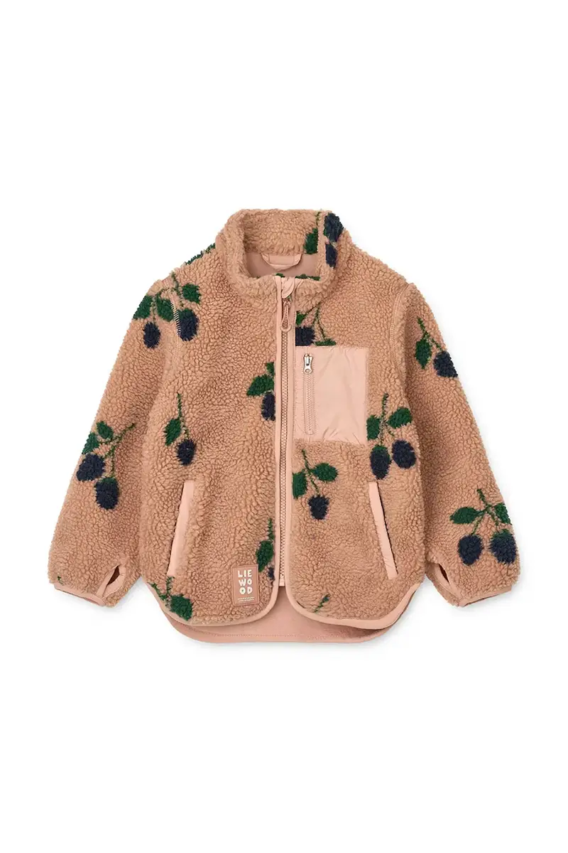 giacca per bambini Nolan Pile Jacket colore arancione LW19877 miniatura 2