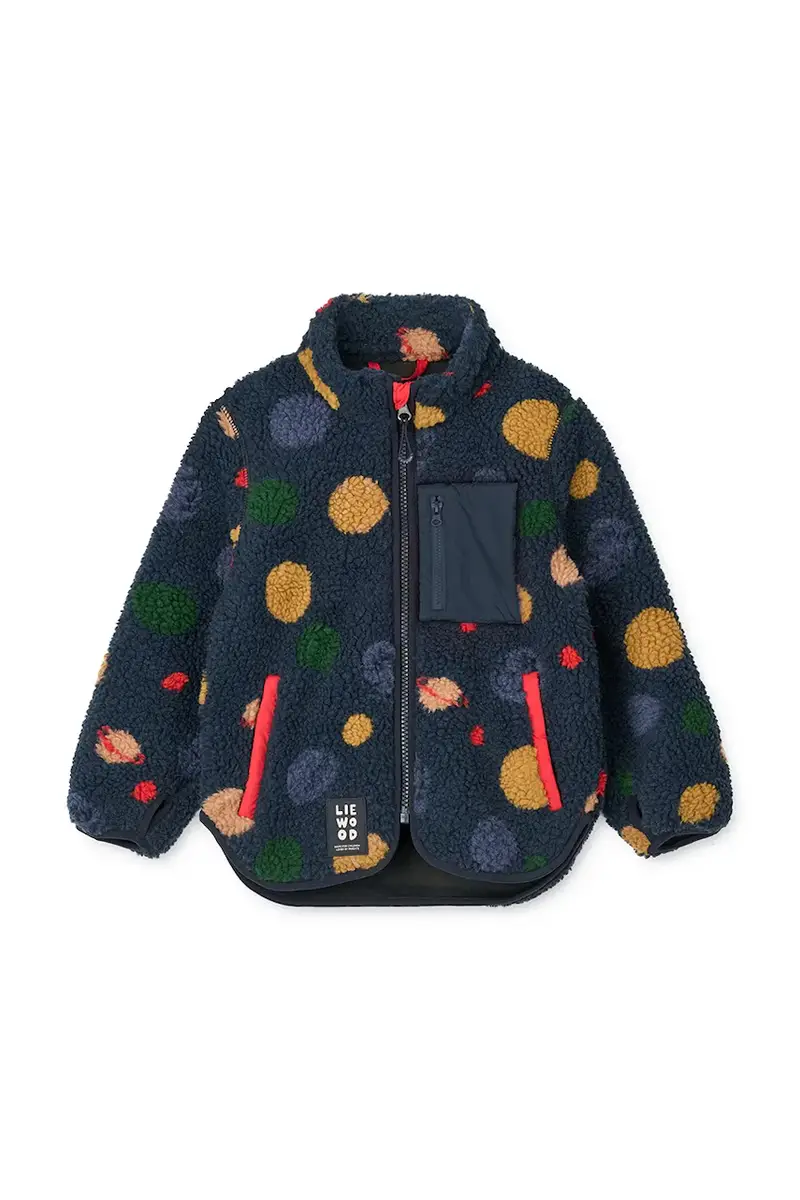 giacca per bambini Nolan Pile Jacket colore blu navy LW19877 miniatura 2