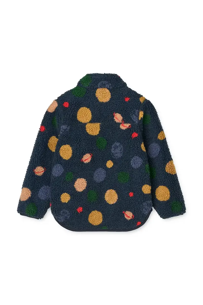 giacca per bambini Nolan Pile Jacket colore blu navy LW19877 miniatura 3