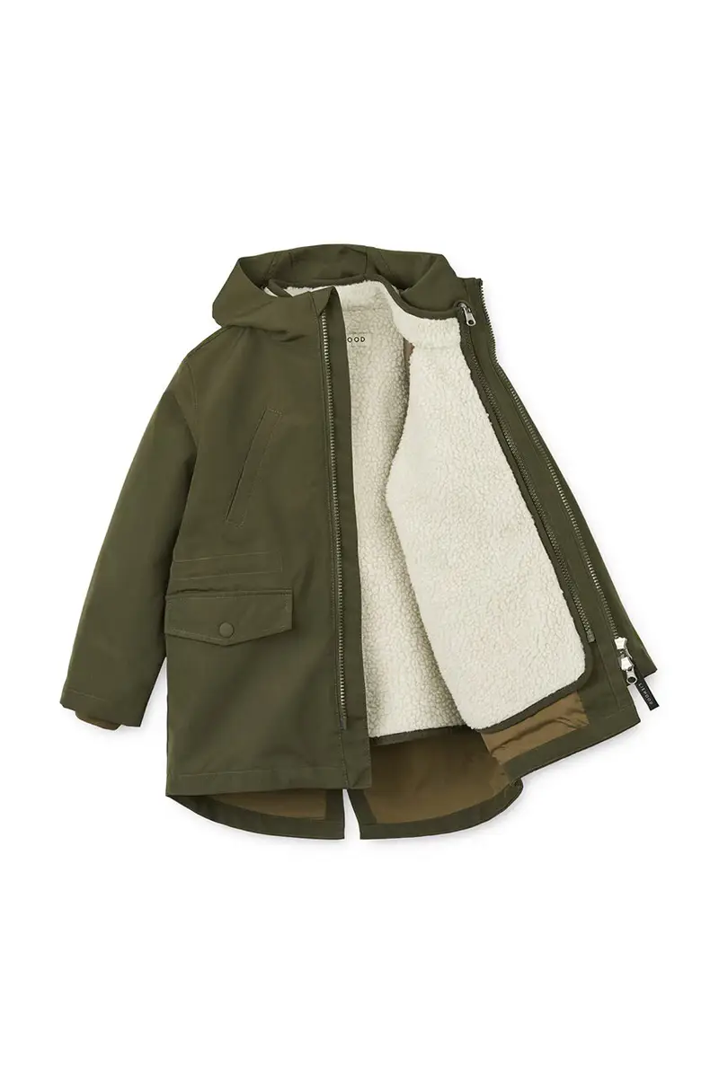 giacca per bambini Timber 2 in 1 Jacket colore verde LW19438 miniatura 4