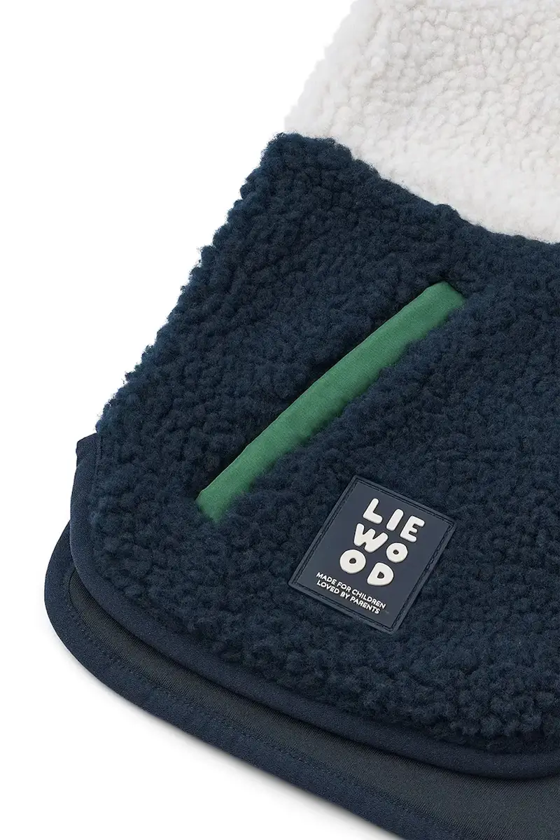 gilet da bambino Vada Pile vest colore blu navy LW14942 miniatura 4