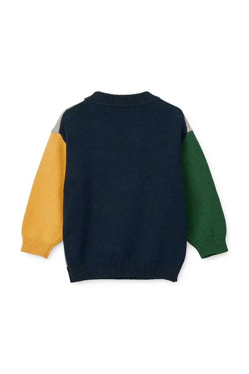 maglione con lana per bambini Orlane Embroidery Knit Jumper LW20077 Multicolore miniatura 3